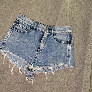 Bullhead Denim Co High Rise Shorts